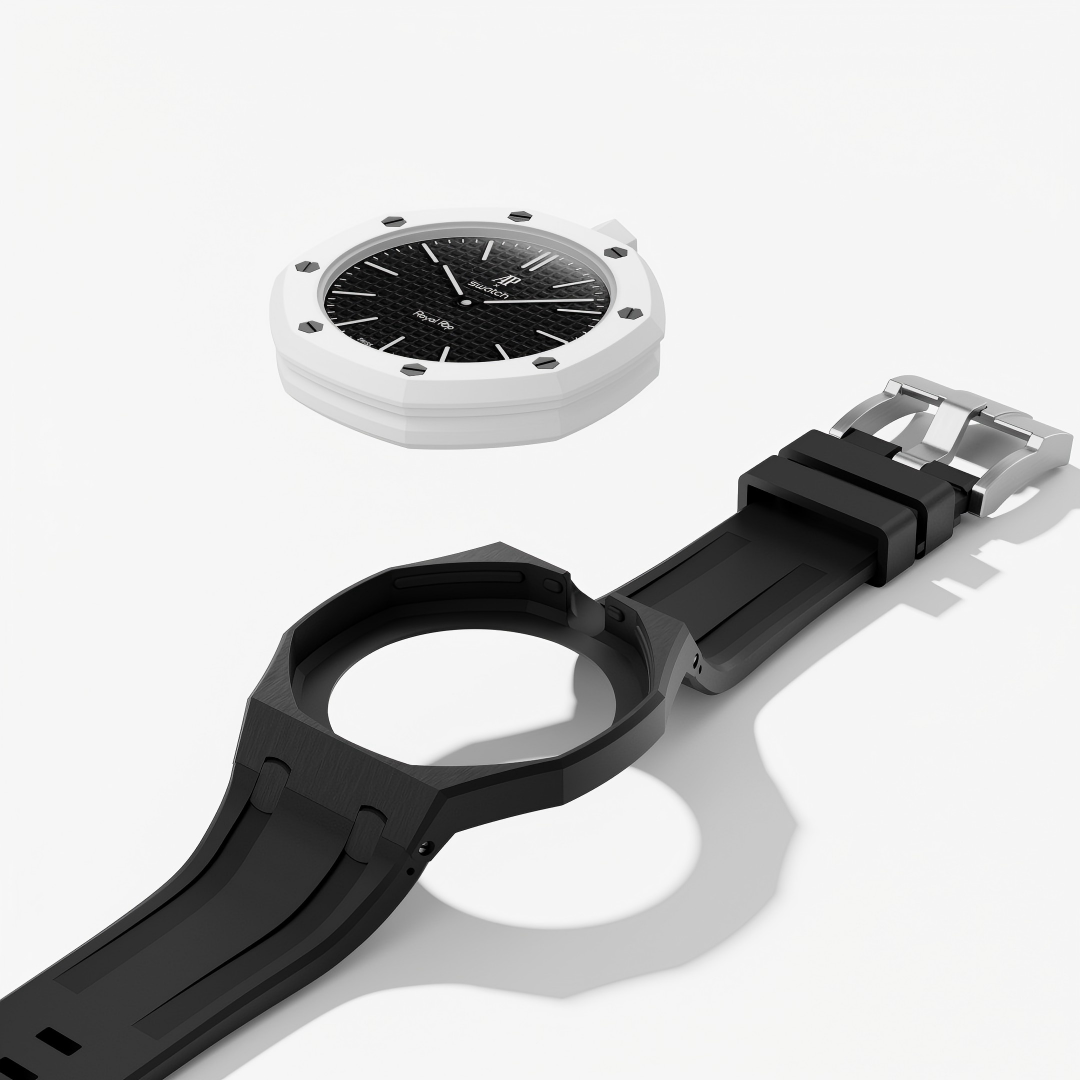 Royal Oak Pop Exclusive Bioceramic Case & Silicone Strap(Rwith Cradle)