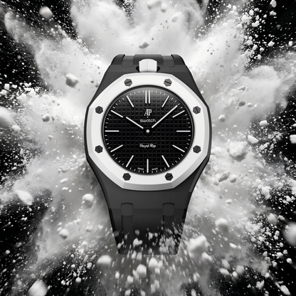 Royal Oak Pop Exclusive Bioceramic Case & Silicone Strap(Rwith Cradle)