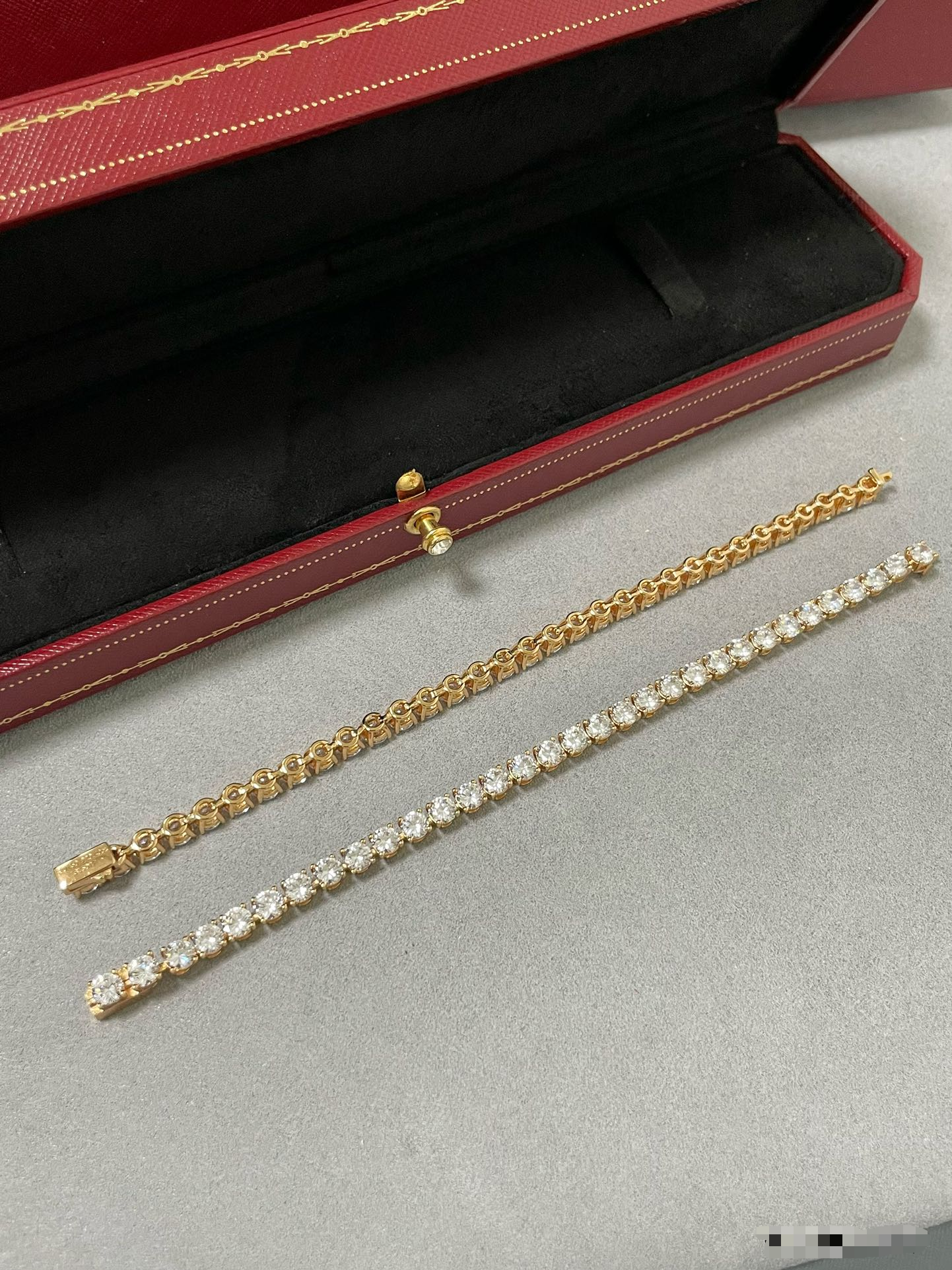 [Rose Tomorrow]TENNIS BRACELET WITH FULL DIAMOND SETTING