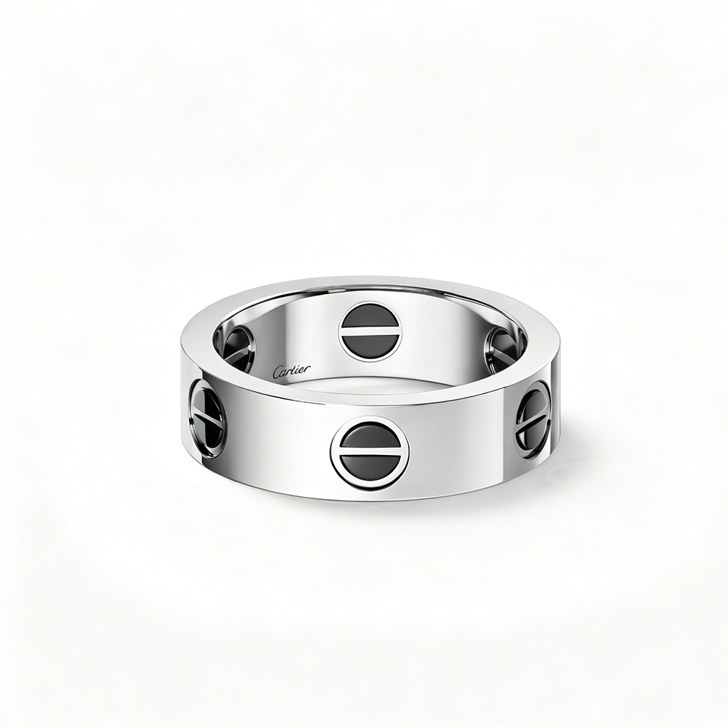 [Rose Tomorrow]LOVE RING 5.5MM NO DIAMONDS  CERAMIC