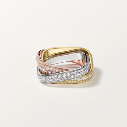 [Rose Tomorrow]TRINITY 3.5MM CUSHION RING COLLECTION