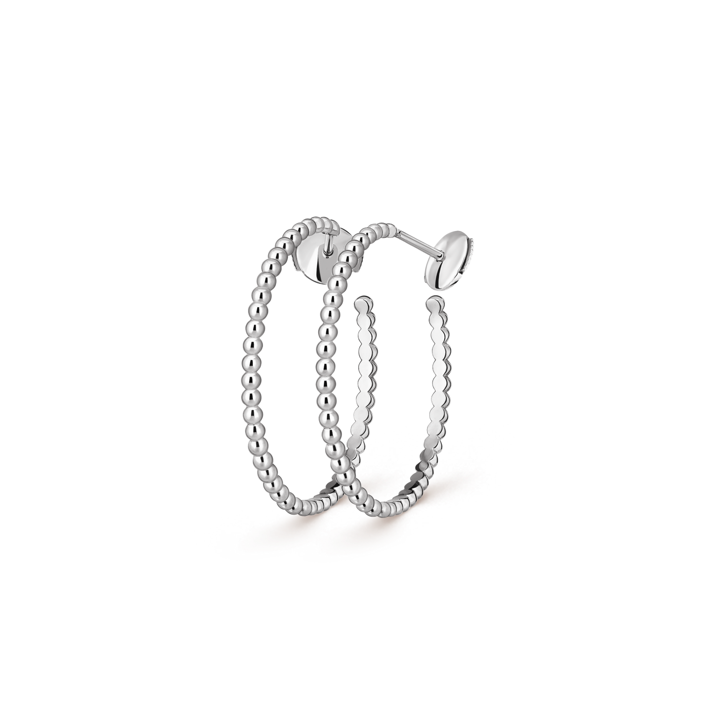 [Rose Tomorrow] SMOOTH BEAD STUD EARRINGS