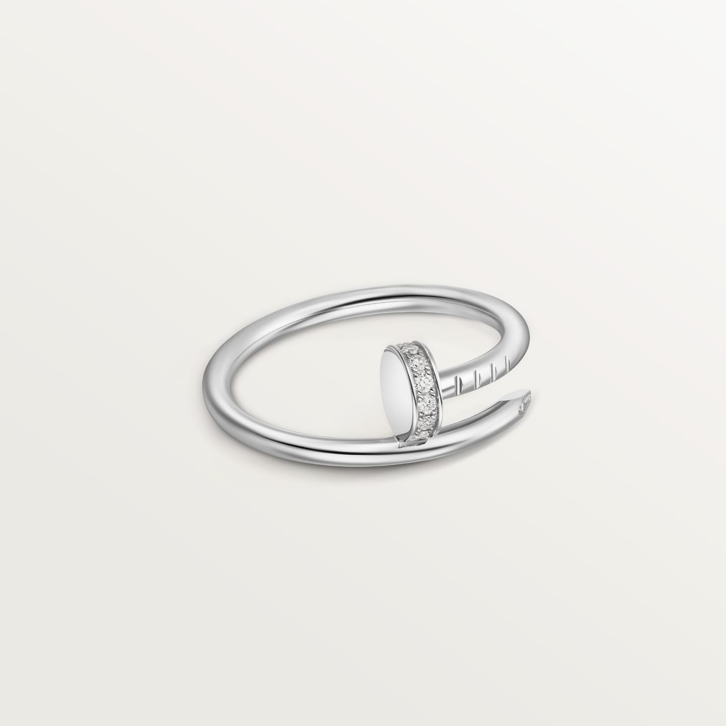 [Rose Tomorrow]JUSTE 1.8MM HALF DIAMOND RING