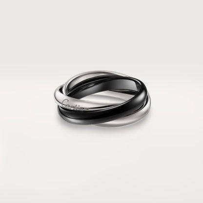 [Rose Tomorrow]TRINITY 3.2MM RING BLACK CERAMIC