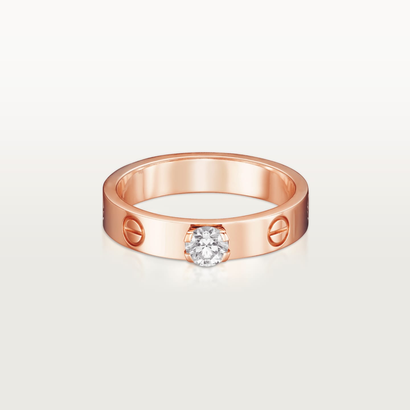 [Rose Tomorrow]LOVE RING 3.6MM 1 BIG DIAMOND