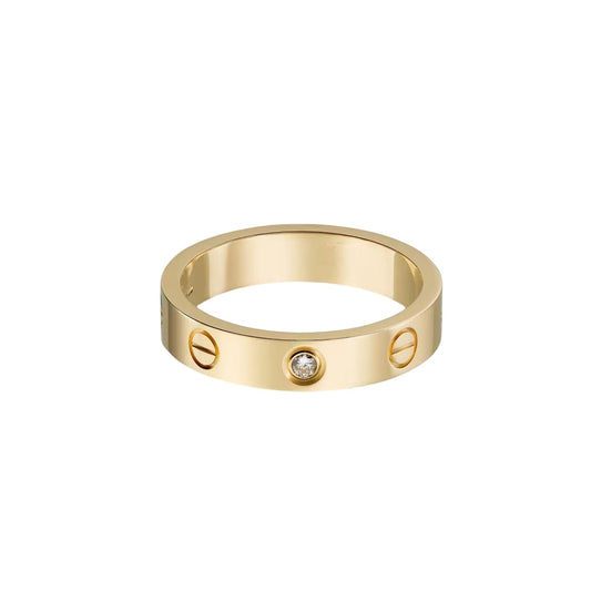 [Rose Tomorrow]LOVE 4MM 1 DIAMOND RING