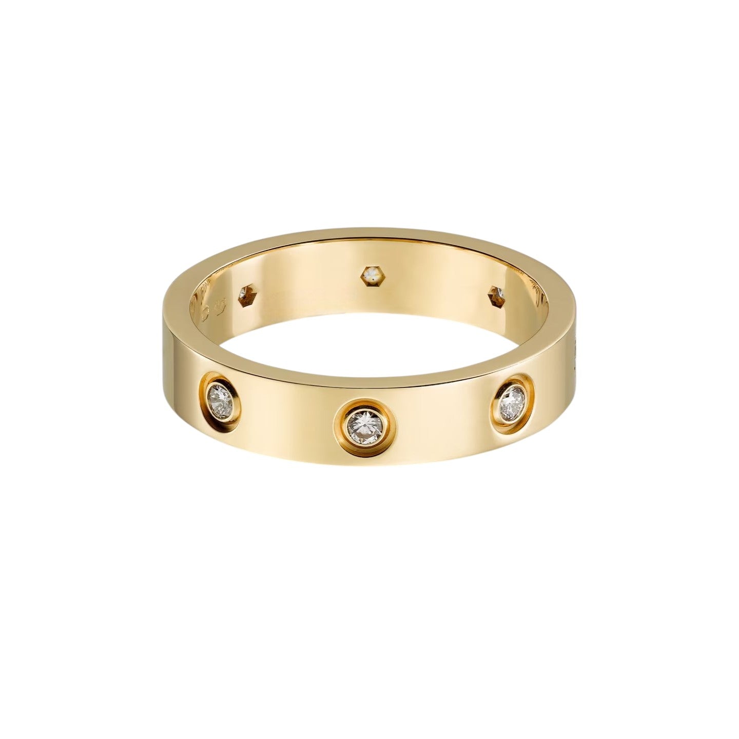 [Rose Tomorrow]LOVE 4MM 8 DIAMOND RING