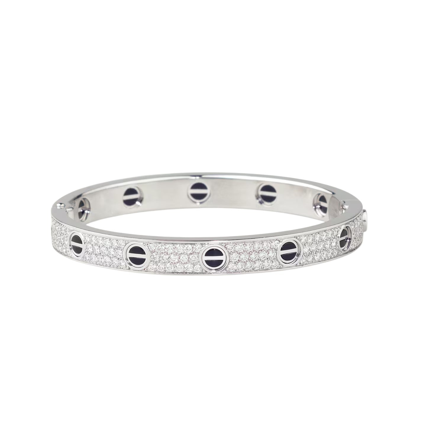 [Rose Tomorrow]LOVE BRACELET 6.1MM DIAMOND-PAVED CERAMIC