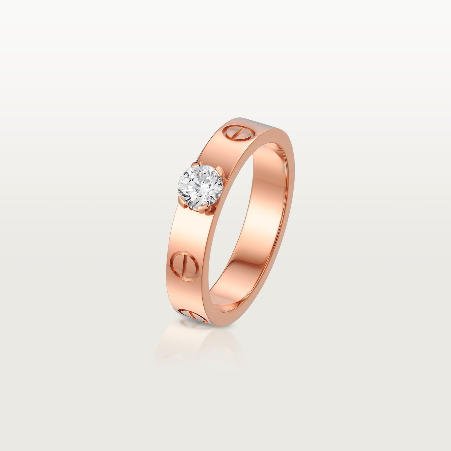 [Rose Tomorrow]LOVE RING 3.6MM 1 BIG DIAMOND