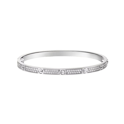 [Rose Tomorrow]LOVE BRACELET 3.65MM DIAMOND-PAVED