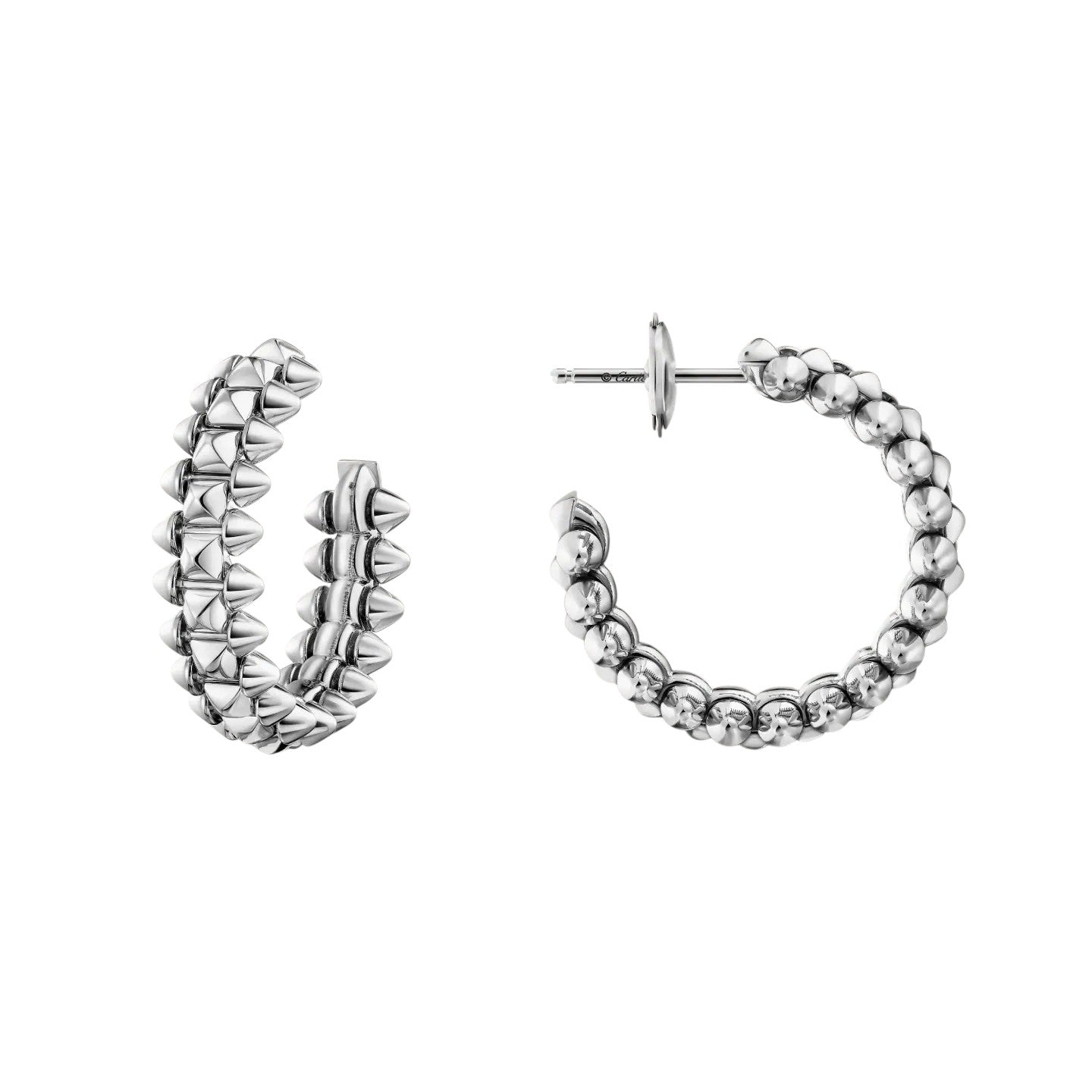 [Rose Tomorrow]CLASH SMALL HOOP EARRINGS