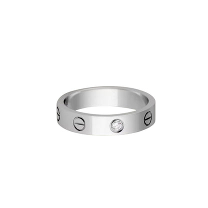 [Rose Tomorrow]LOVE 4MM 1 DIAMOND RING