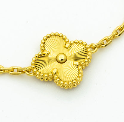 [Rose Tomorrow] CLOVER 5 MOTIF LASER BRACELET COLLECTION