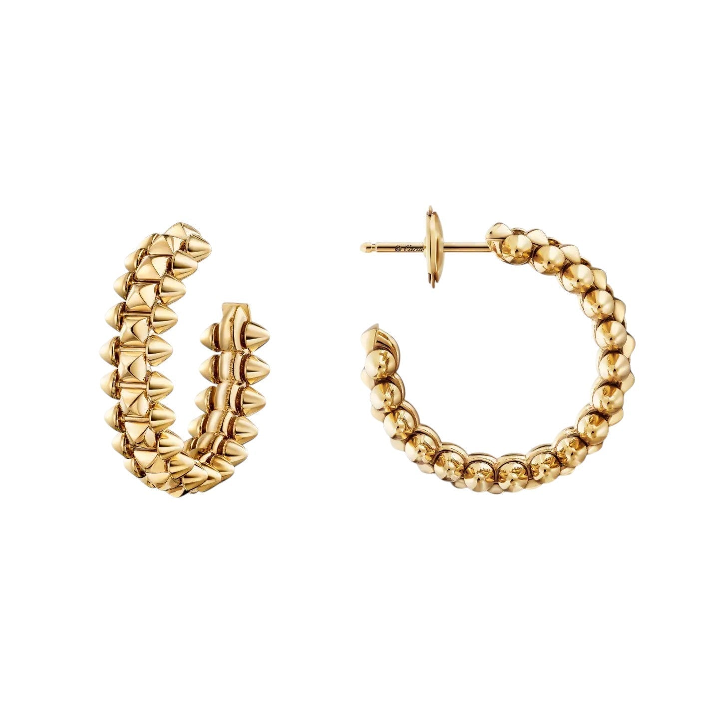 [Rose Tomorrow]CLASH SMALL HOOP EARRINGS