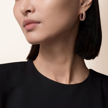 [Rose Tomorrow]CLASH SMALL HOOP EARRINGS