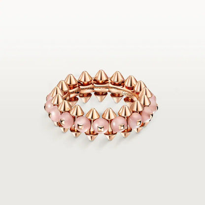 [Rose Tomorrow]CLASH 7.9MM AGATE CHALCEDONY RING