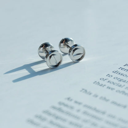 [Rose Tomorrow]LOVE EARRINGS SILVER 10MM