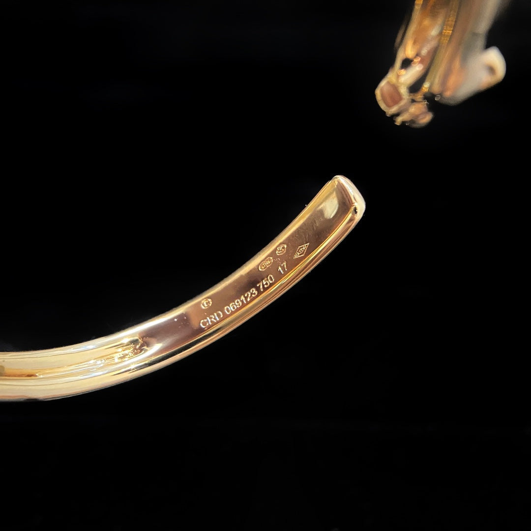[Rose Tomorrow]PANTHERE GOLD OPEN BRACELET