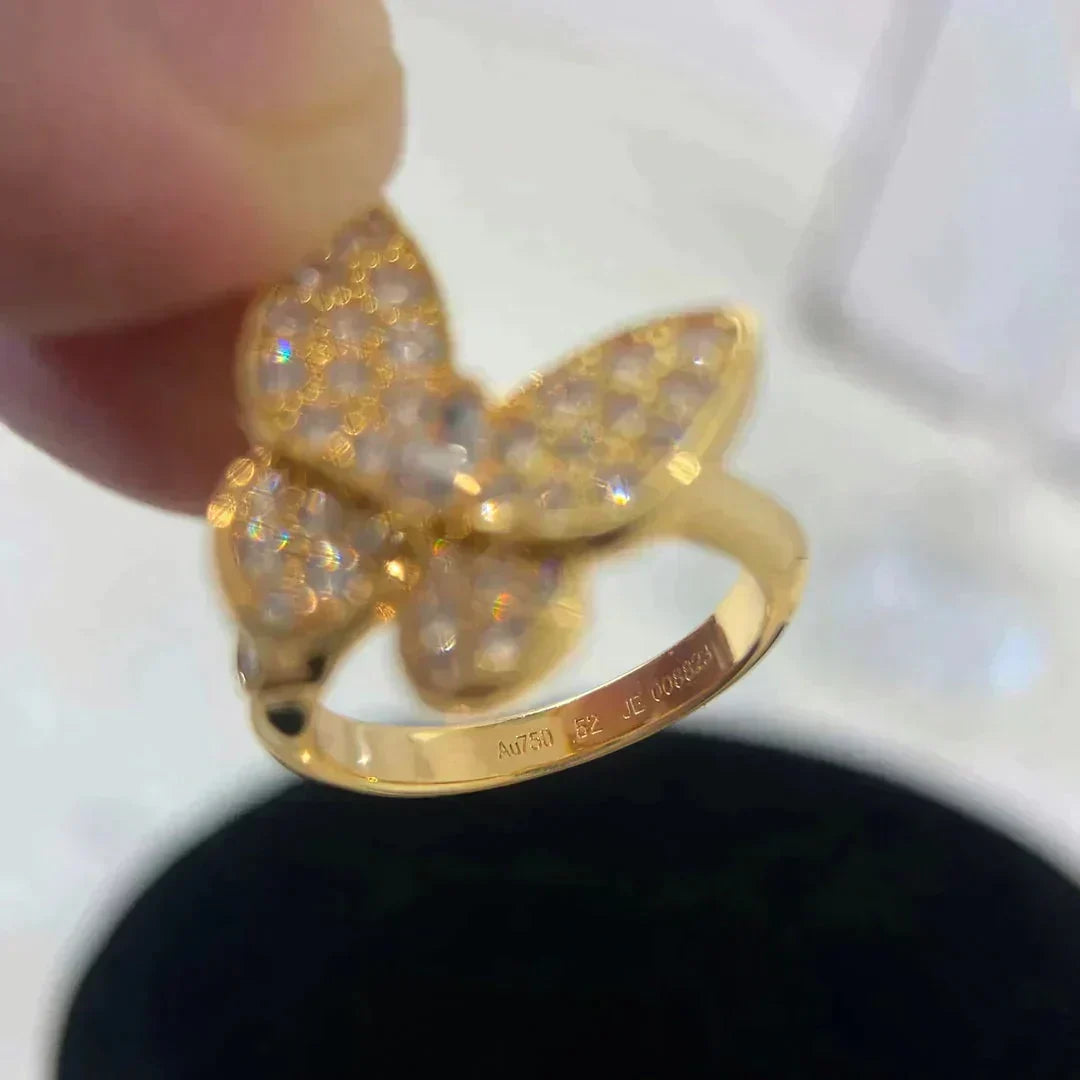 [Rose Tomorrow]BUTTERFLY DIAMOND RING