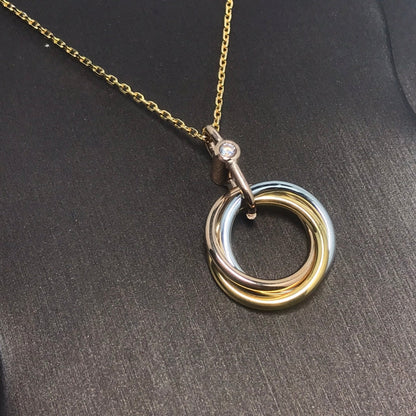 [Rose Tomorrow]TRINITY  NECKLACE 1 DIAMOND