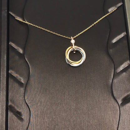 [Rose Tomorrow]TRINITY  NECKLACE 1 DIAMOND