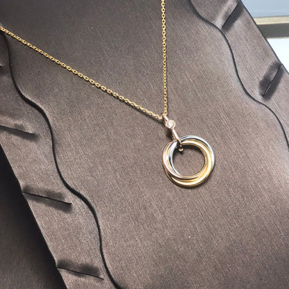 [Rose Tomorrow]TRINITY  NECKLACE 1 DIAMOND