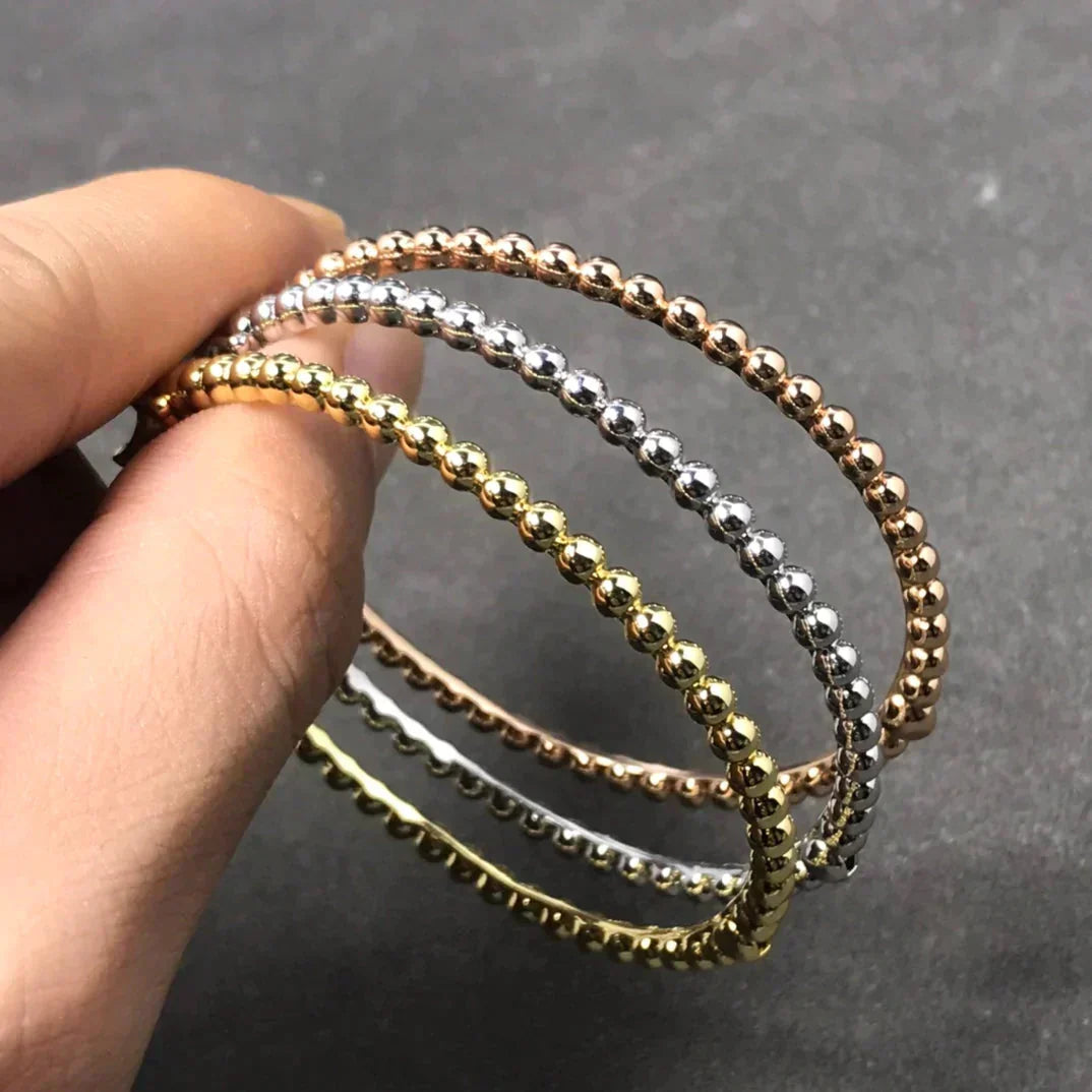 [Rose Tomorrow]PERLEE PEARLS BRACELET.GOLD