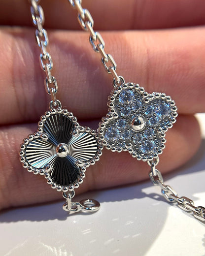 [Rose Tomorrow] CLOVER 5 MOTIF LASER BRACELET COLLECTION