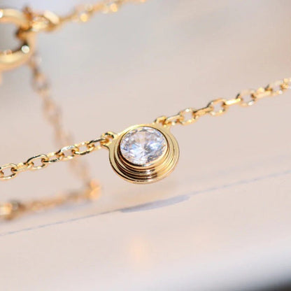 [Rose Tomorrow]DAMOUR DIAMOND NECKLACE
