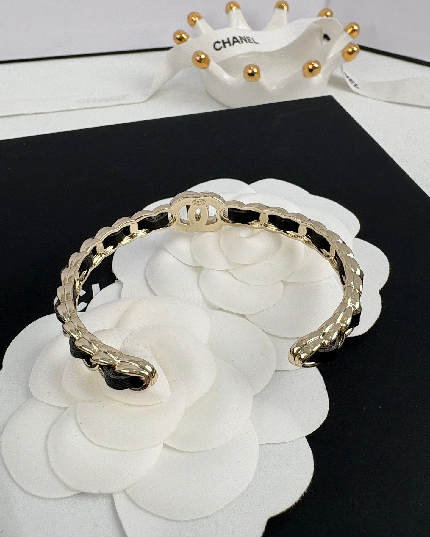 [Rose Tomorrow]Double C Open Bangle