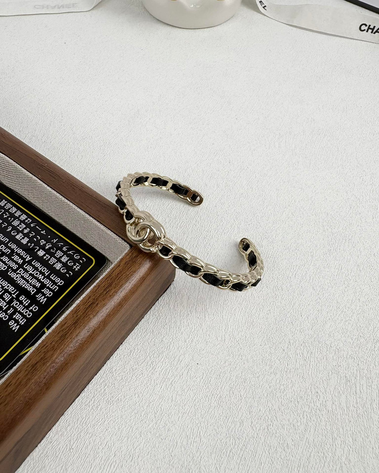[Rose Tomorrow]Double C Open Bangle