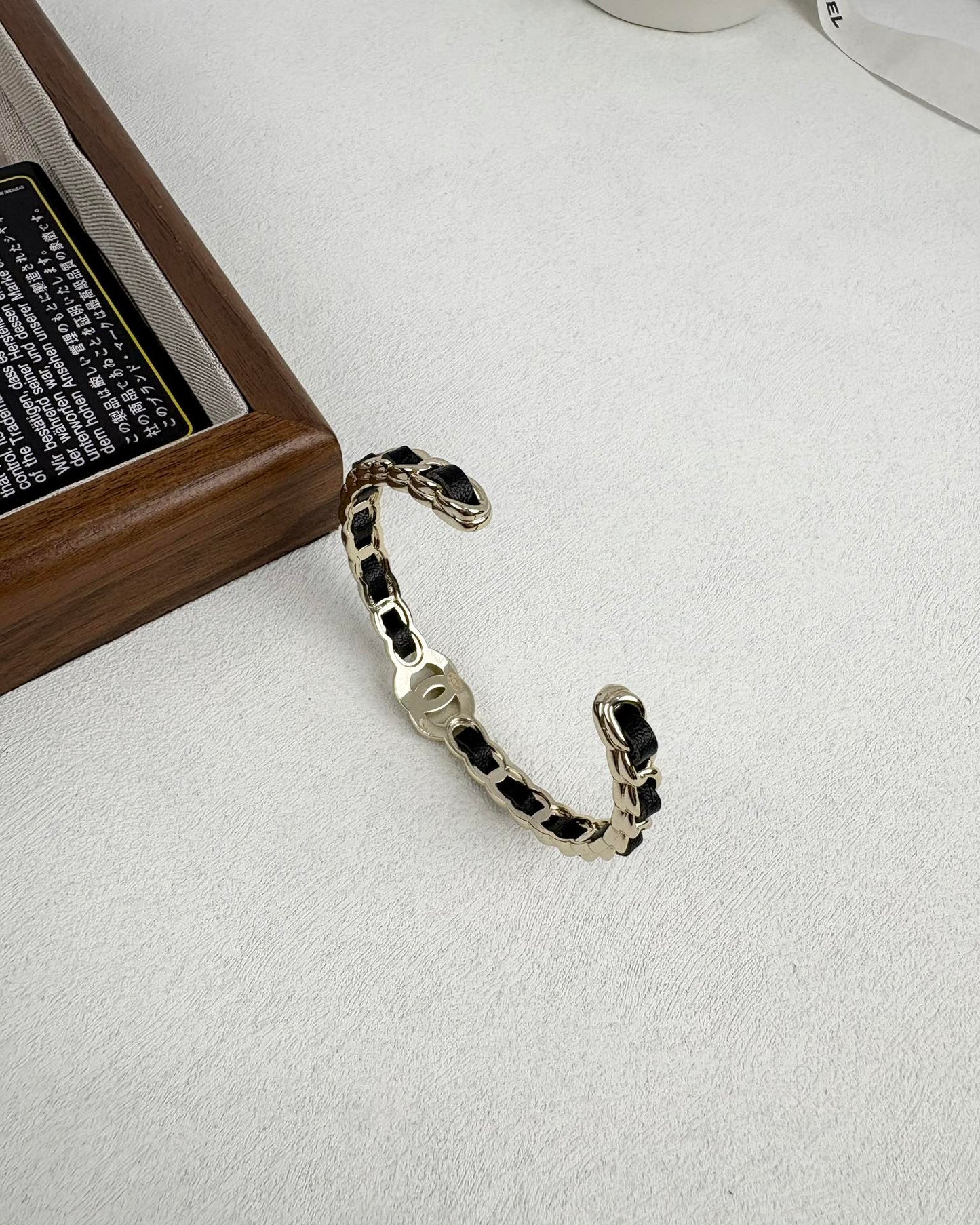 [Rose Tomorrow]Double C Open Bangle