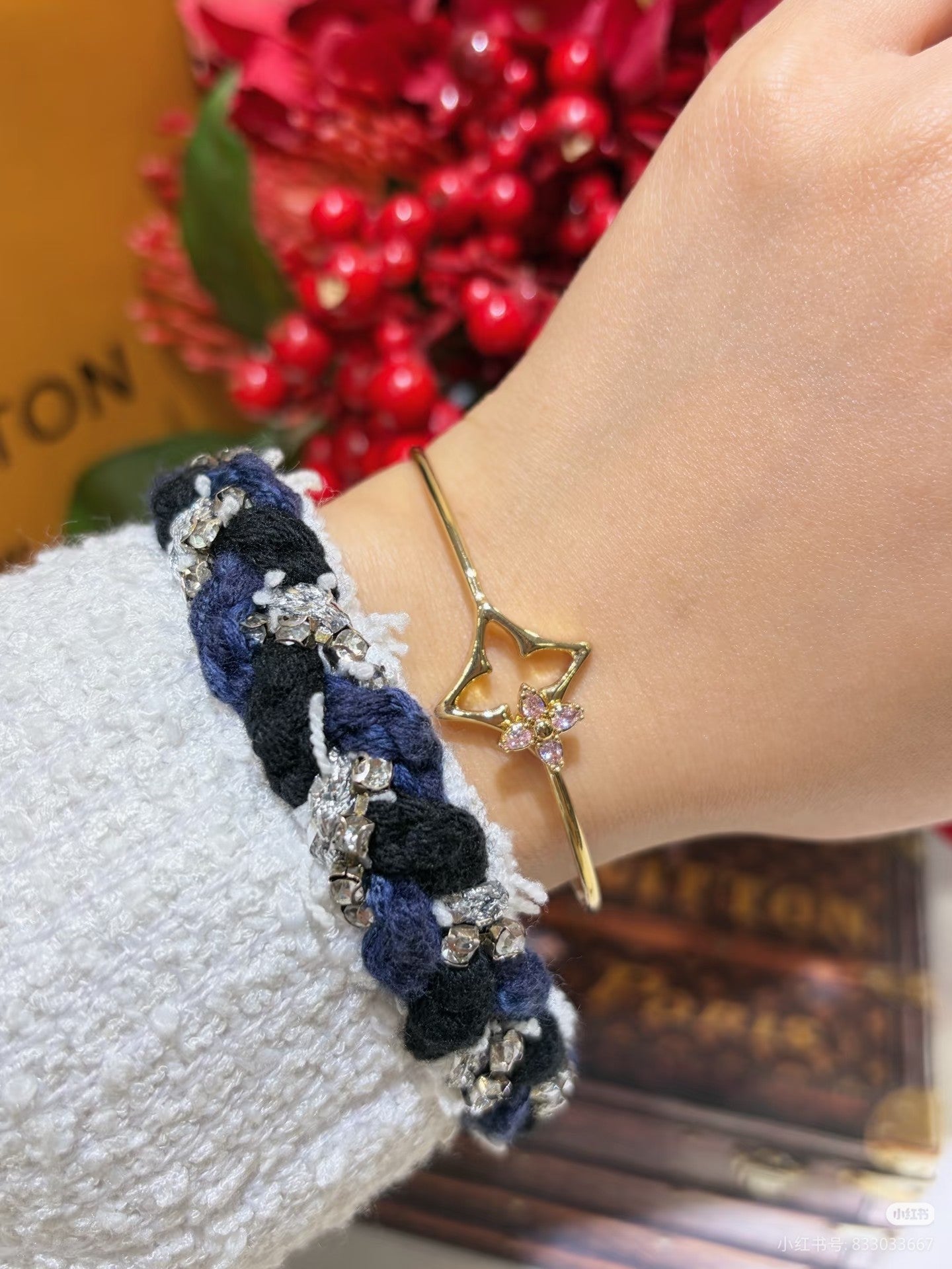 [Rose Tomorrow]Pink Diamond Bracelet