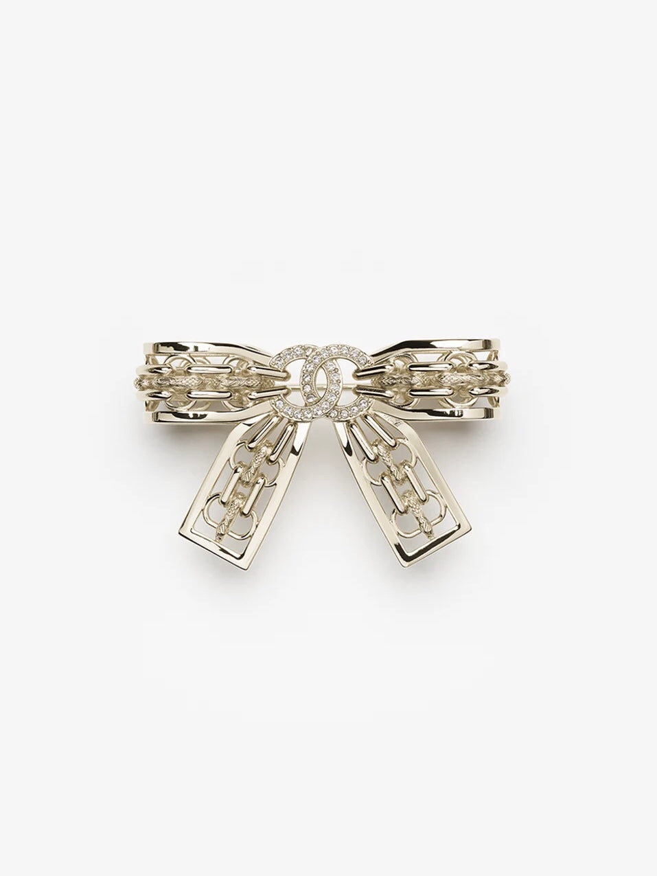 [Rose Tomorrow]25K Hollow Bow Brooch