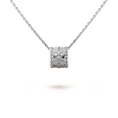 [Rose Tomorrow]PERLEE PEDANT SIVLER DIAMOND NECKLACE