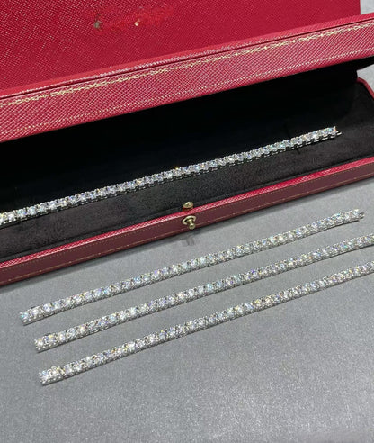 [Rose Tomorrow]TENNIS BRACELET WITH FULL DIAMOND SETTING