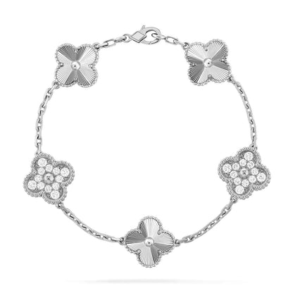 [Rose Tomorrow] CLOVER 5 MOTIF LASER BRACELET COLLECTION