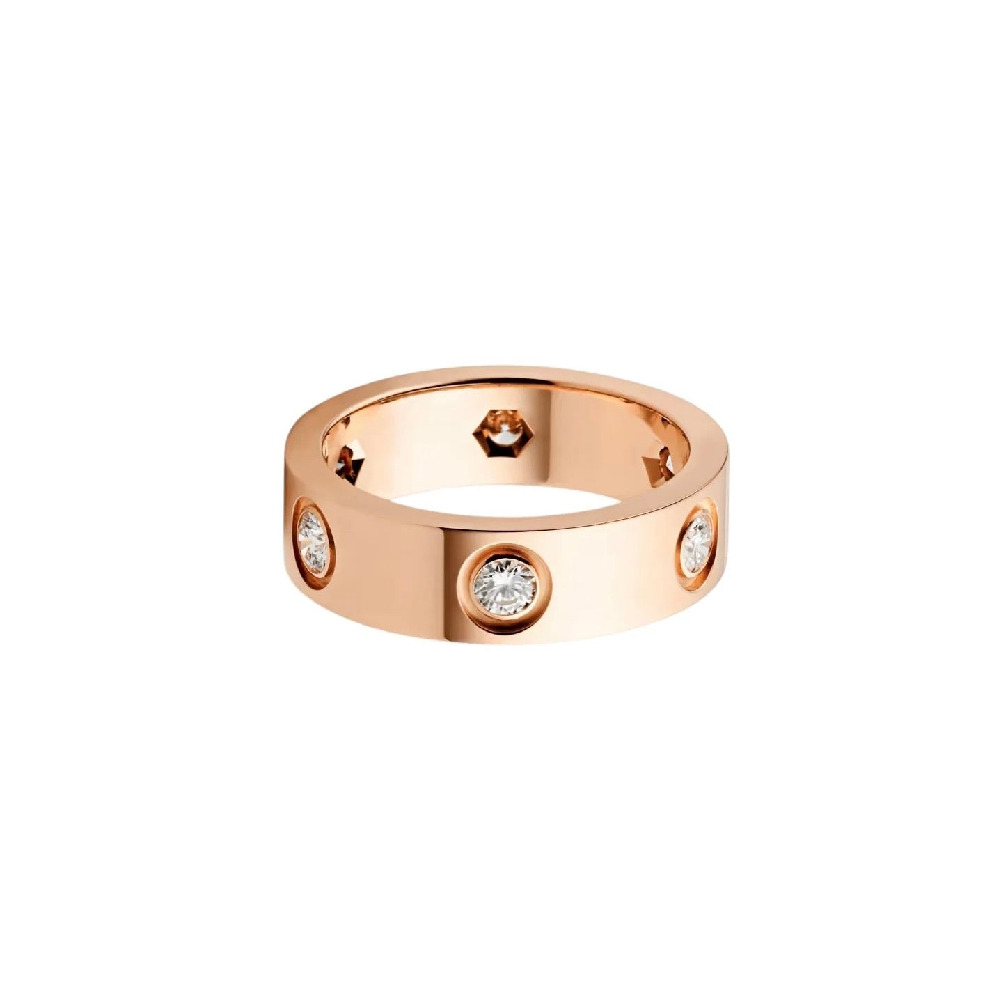 [Rose Tomorrow]LOVE 5.5MM 6 DIAMOND RING