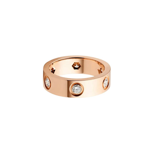[Rose Tomorrow]LOVE 5.5MM 6 DIAMOND RING