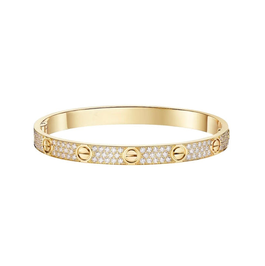 [Rose Tomorrow]LOVE BRACELET 6.1MM DIAMOND-PAVED