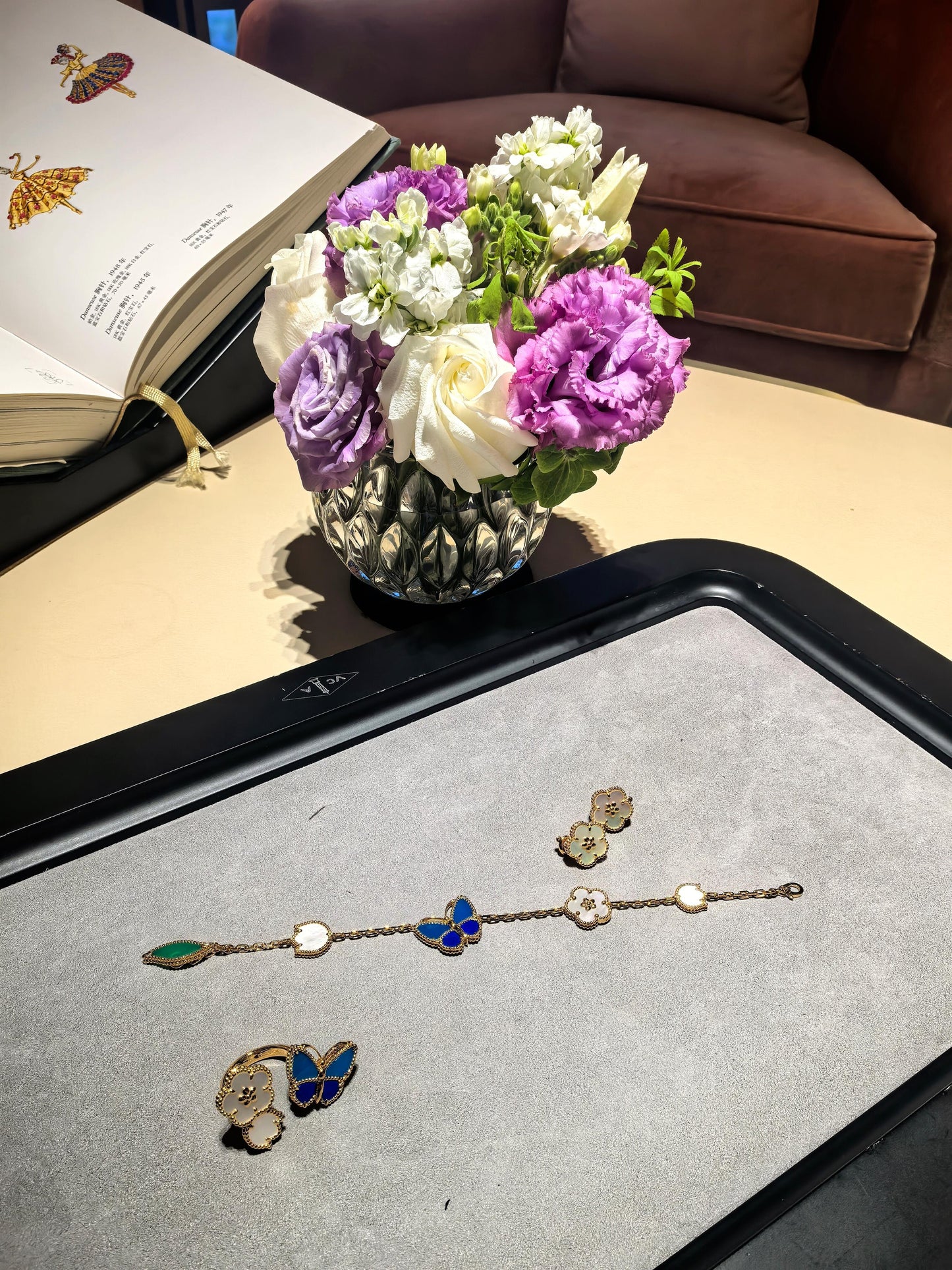 [Rose Tomorrow]2026 NEW SPRING LUCKY 5 MOTIF BRACELET