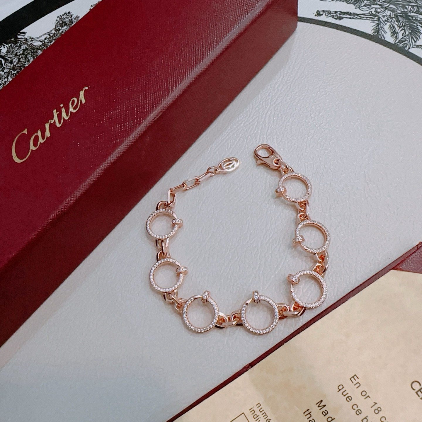 [Rose Tomorrow Jewelry] LOVE&JUSTE BRACELET DIAMONDS