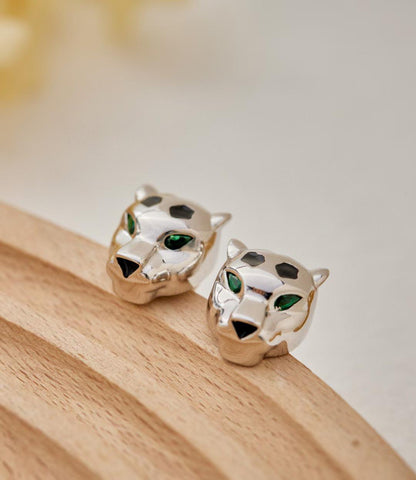 [Rose Tomorrow]CHRRTAH-PRINT STUD EARRINGS, THREE COLORS