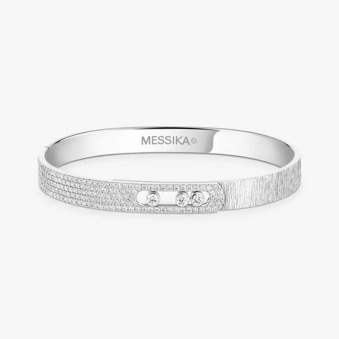[Rose Tomorrow]2026 BRAND-NEW FROSTED BRACELET WITH DIAMONDS THREE COLORS