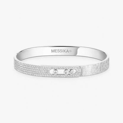 [Rose Tomorrow]2026 BRAND-NEW FROSTED BRACELET WITH DIAMONDS THREE COLORS