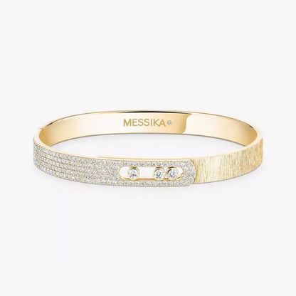 [Rose Tomorrow]2026 BRAND-NEW FROSTED BRACELET WITH DIAMONDS THREE COLORS