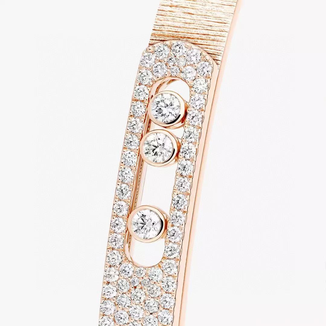 [Rose Tomorrow]2026 BRAND-NEW FROSTED BRACELET WITH DIAMONDS THREE COLORS