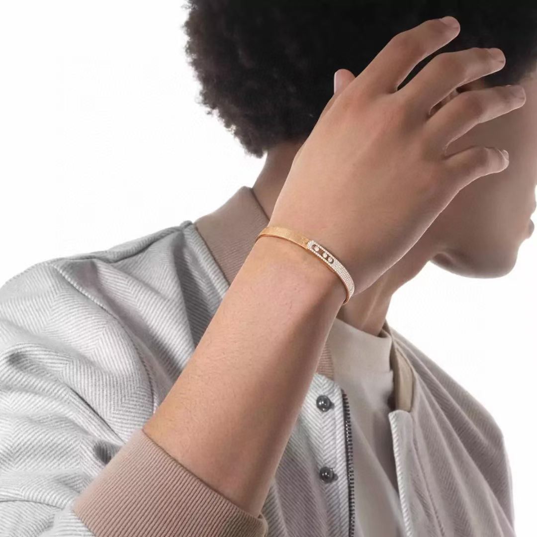 [Rose Tomorrow]2026 BRAND-NEW FROSTED BRACELET WITH DIAMONDS THREE COLORS