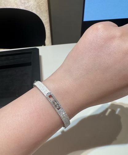 [Rose Tomorrow]2026 BRAND-NEW FROSTED BRACELET WITH DIAMONDS THREE COLORS