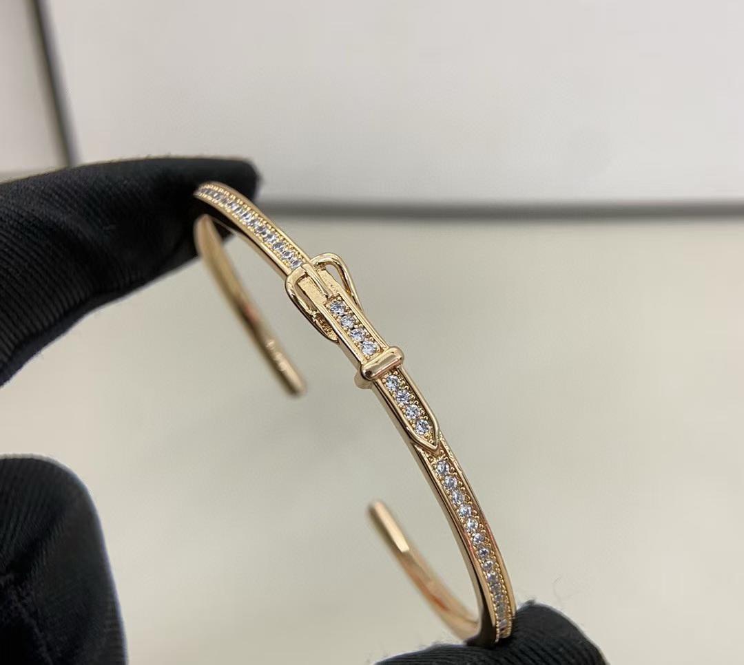 [Rose Tomorrow]DIAMOND-ENCRUSTED BRACELET THREE COLORS